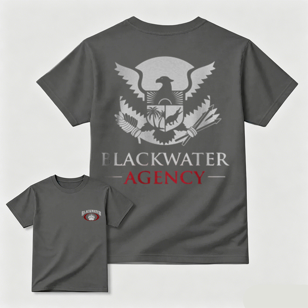 Blackwater Agency Eagle Crest Double Sided Tee