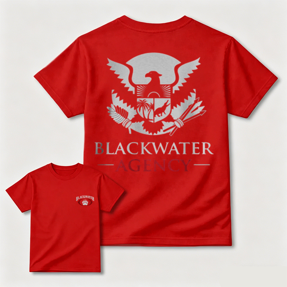 Blackwater Agency Eagle Crest Double Sided Tee