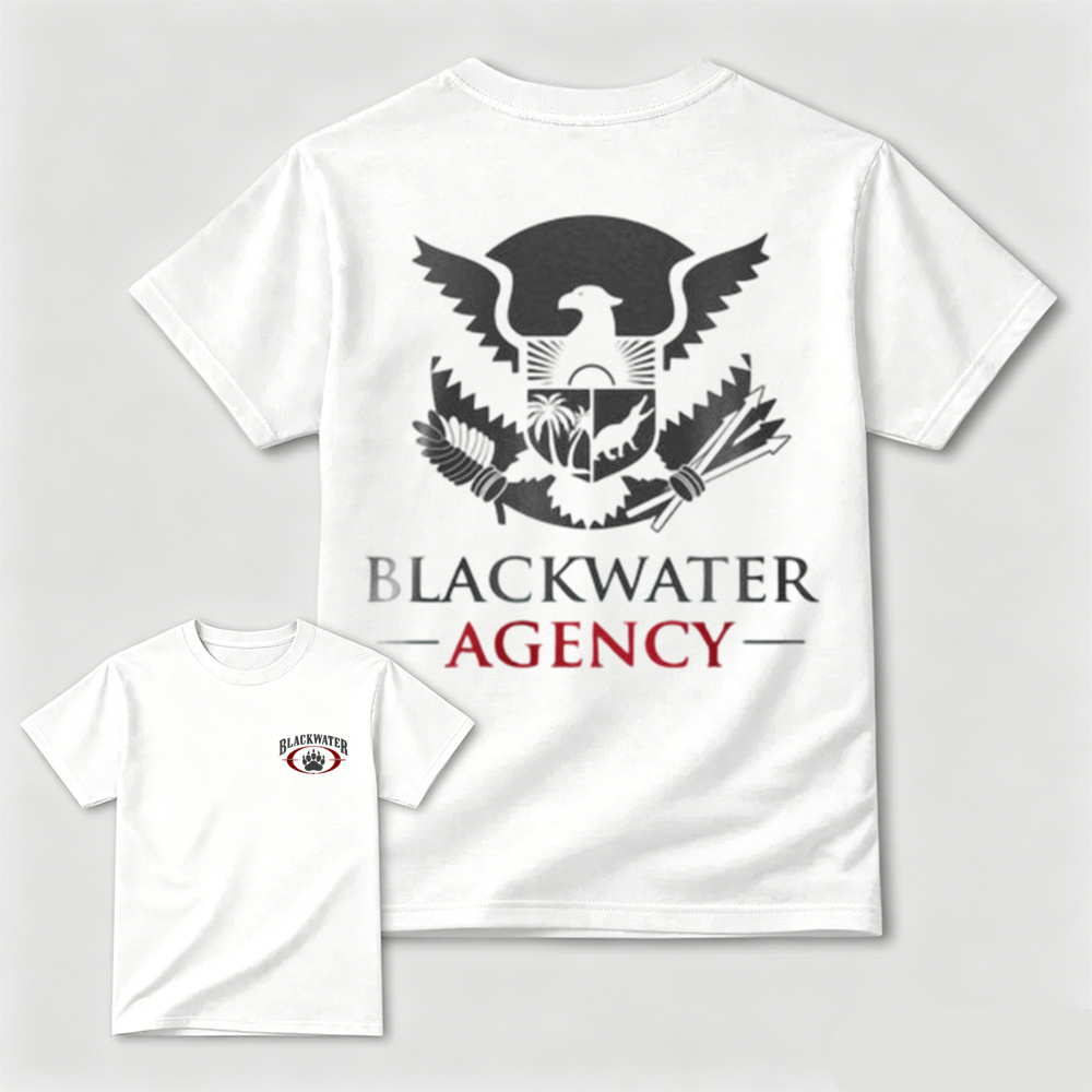 Blackwater Agency Eagle Crest Double Sided Tee
