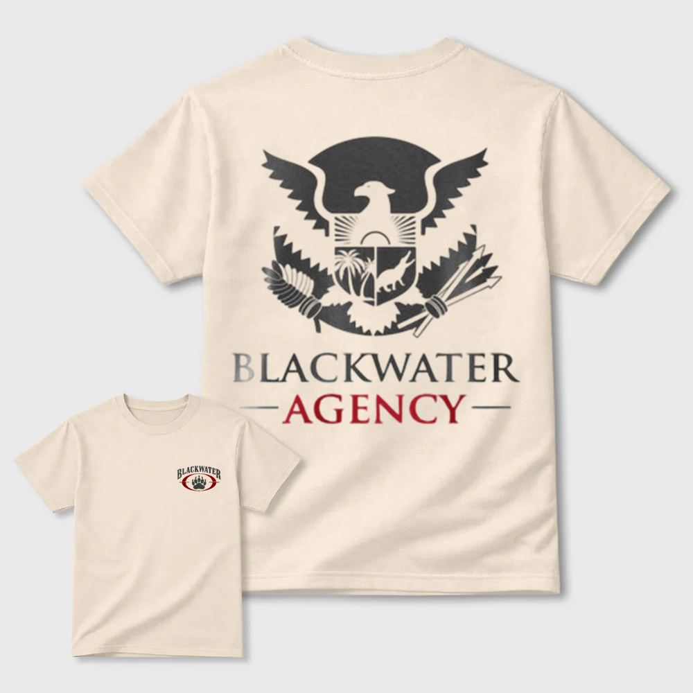 Blackwater Agency Eagle Crest Double Sided Tee