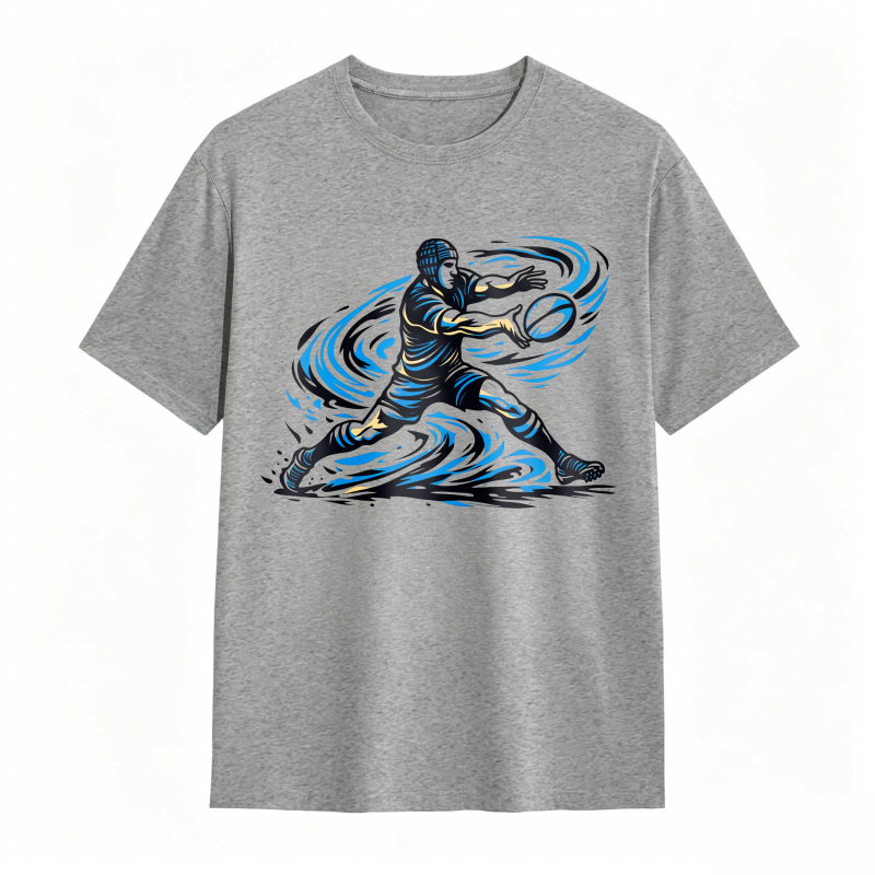 Water Elemental Warrior Design Unisex Classic T-shirt