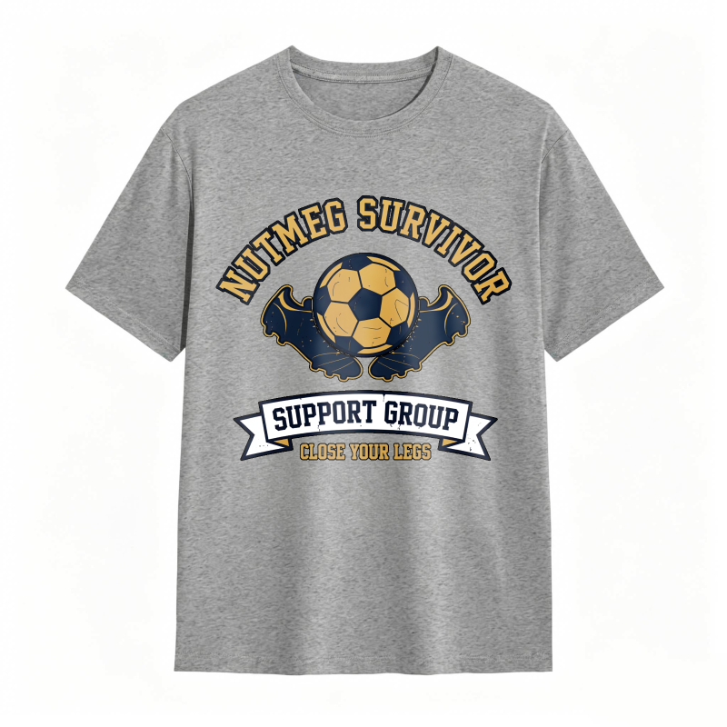 Nutmeg Survivor Support Group Soccer Ball Design Unisex Classic T-shirt