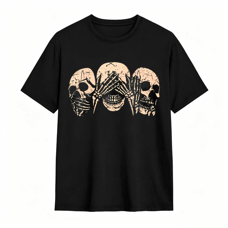 Skull And Bones Design Unisex Classic T-shirt