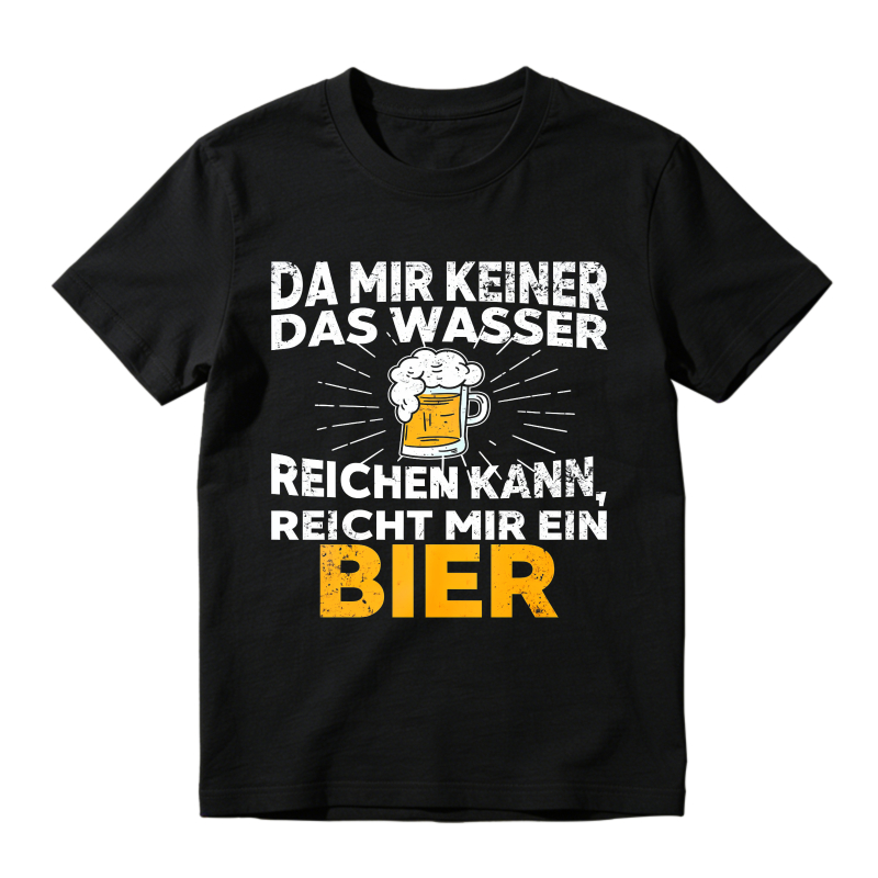 Beer Mug With Text T-shirt