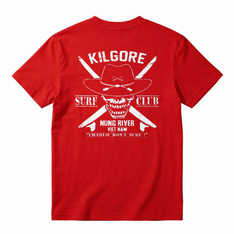 Kilgore Surf Club Skull And Crossed Surfboards Graphic Unisex Classic T-shirt