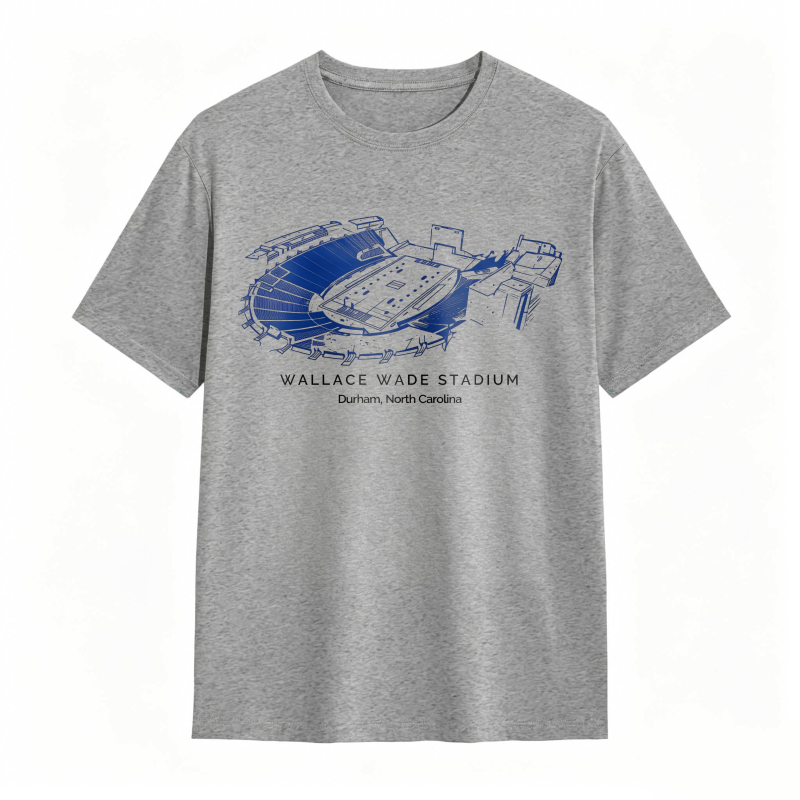 Wallace Wade Stadium Durham North Carolina T-shirt