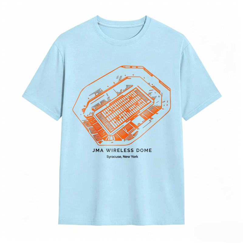 Jma Wireless Dome Syracuse New York Stadium Architecture T-shirt