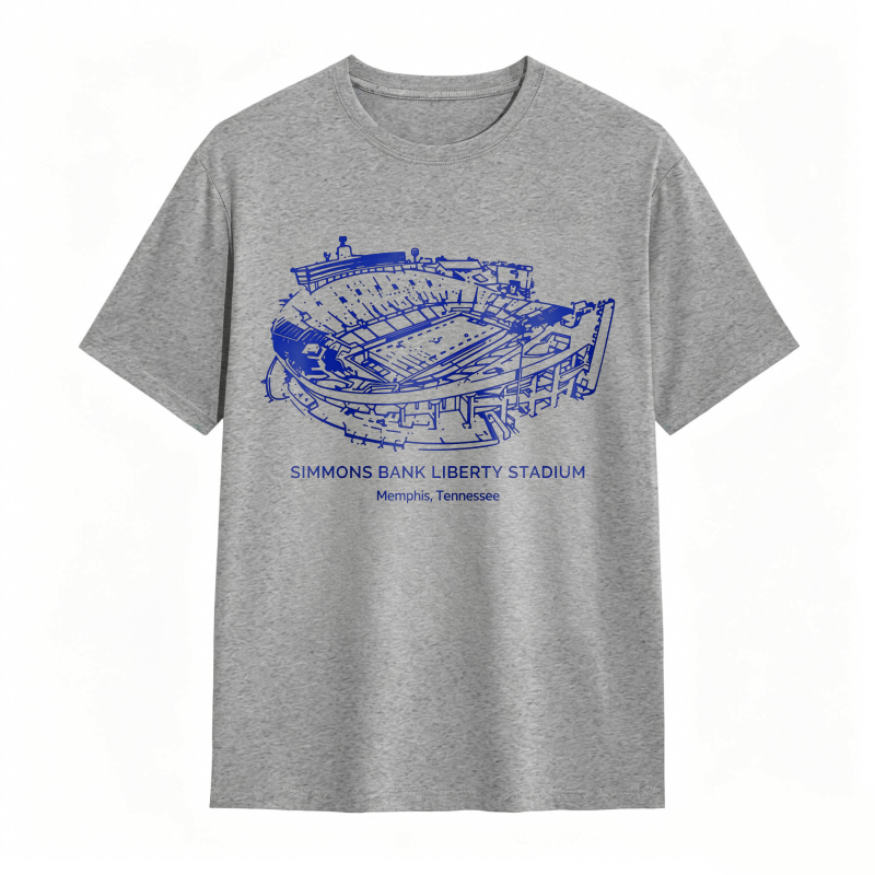 Simmons Bank Liberty Stadium Memphis Tennessee T-shirt
