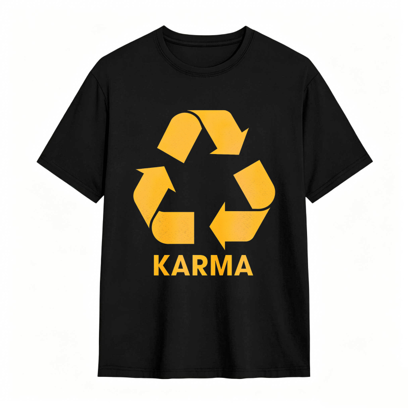 Recycling Symbol Karma Unisex Classic T-shirt
