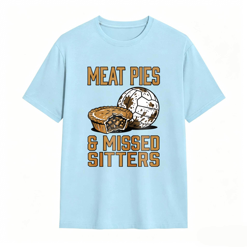 Meat Pies And Missed Sitters Football Theme Unisex Classic T-shirt