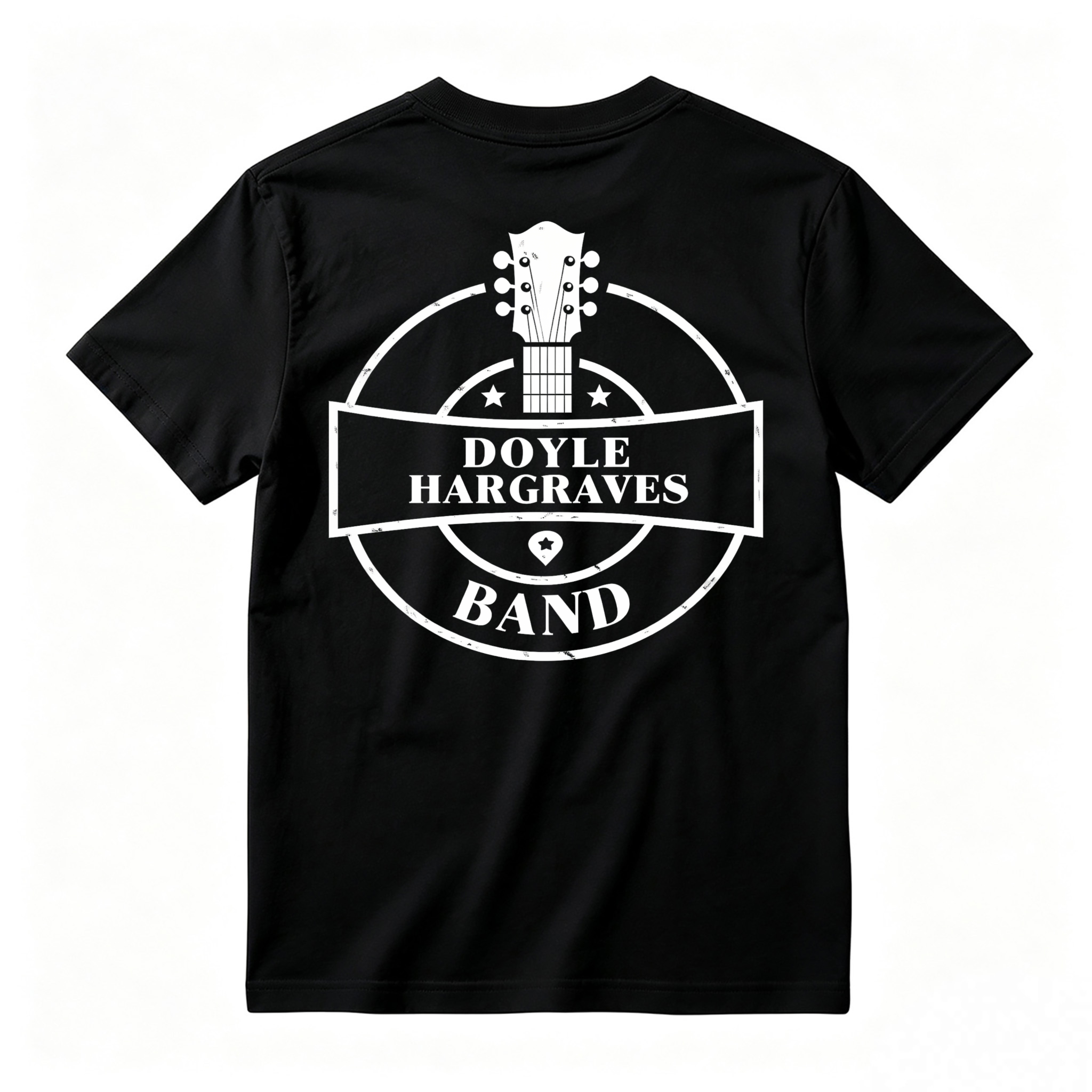 Doyle Hargraves Band Guitar Logo Graphic T-shirt