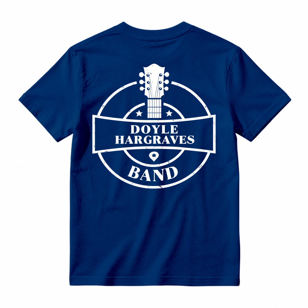 Doyle Hargraves Band Guitar Logo Graphic T-shirt