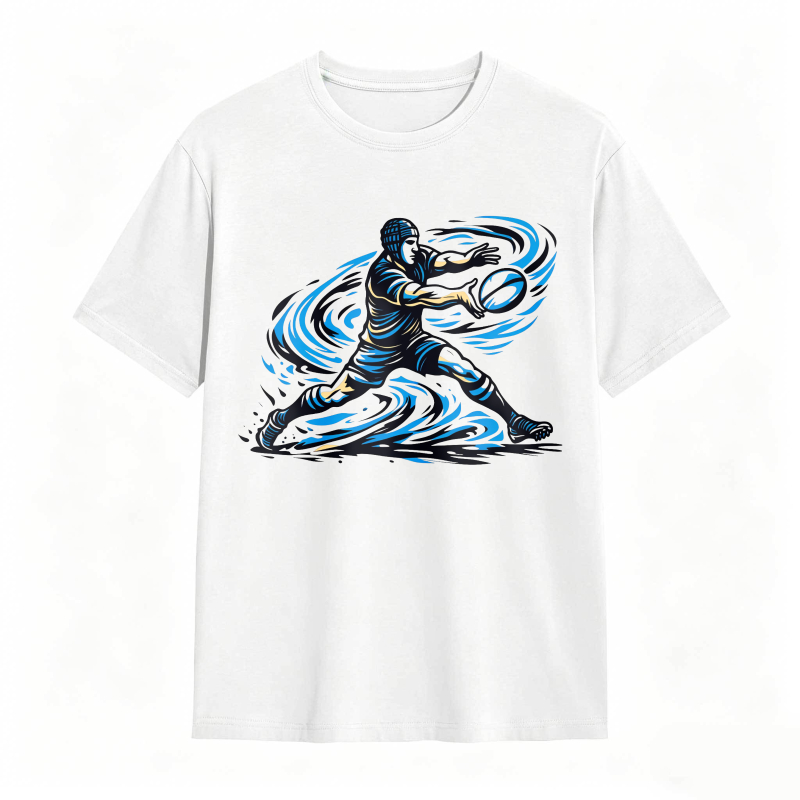 Water Elemental Warrior Design Unisex Classic T-shirt
