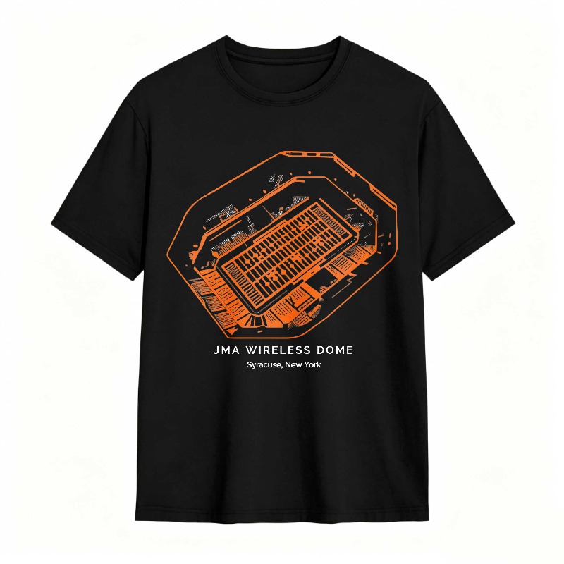 Jma Wireless Dome Syracuse New York Stadium Architecture T-shirt