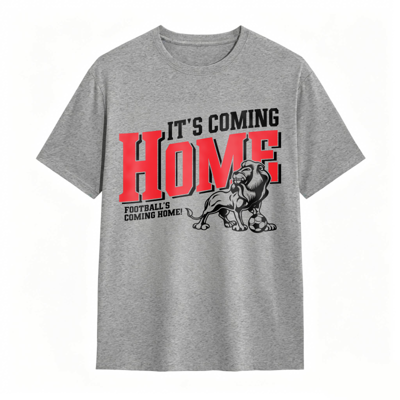 Its Coming Home Footballs Coming Home Lion And Soccer Ball Unisex Classic T-shirt