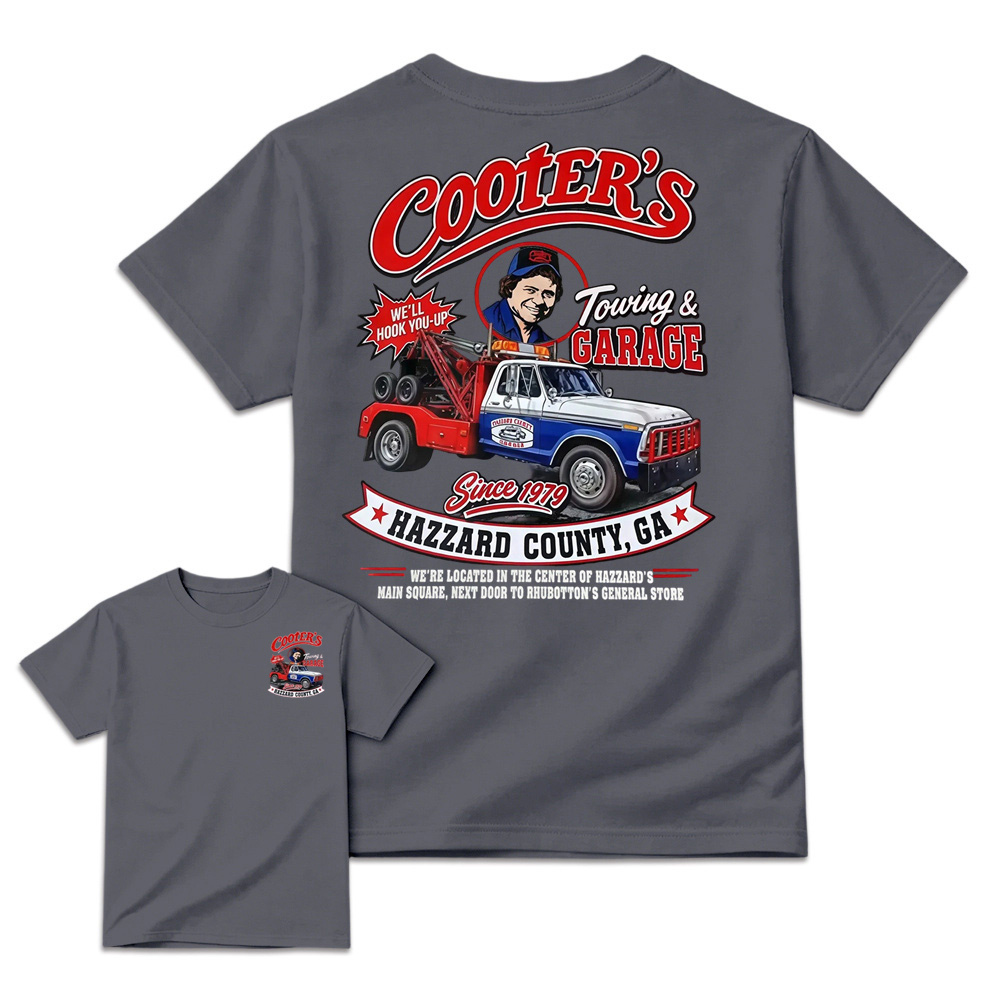 Cooter's Towing Dukes of Hazzard Movie T-shirt