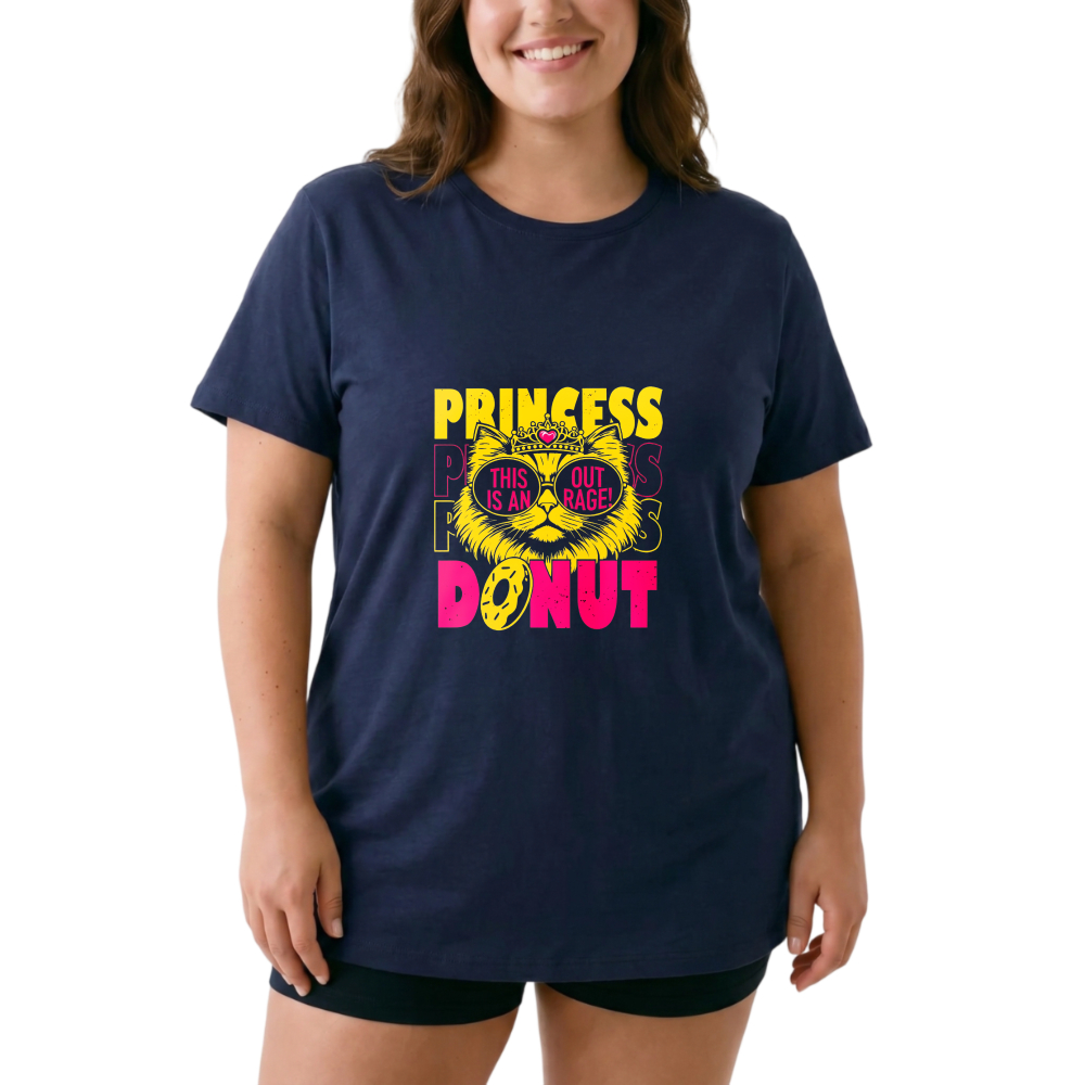 Princess This Out Is An Rage Donut tshirt 100% cotton