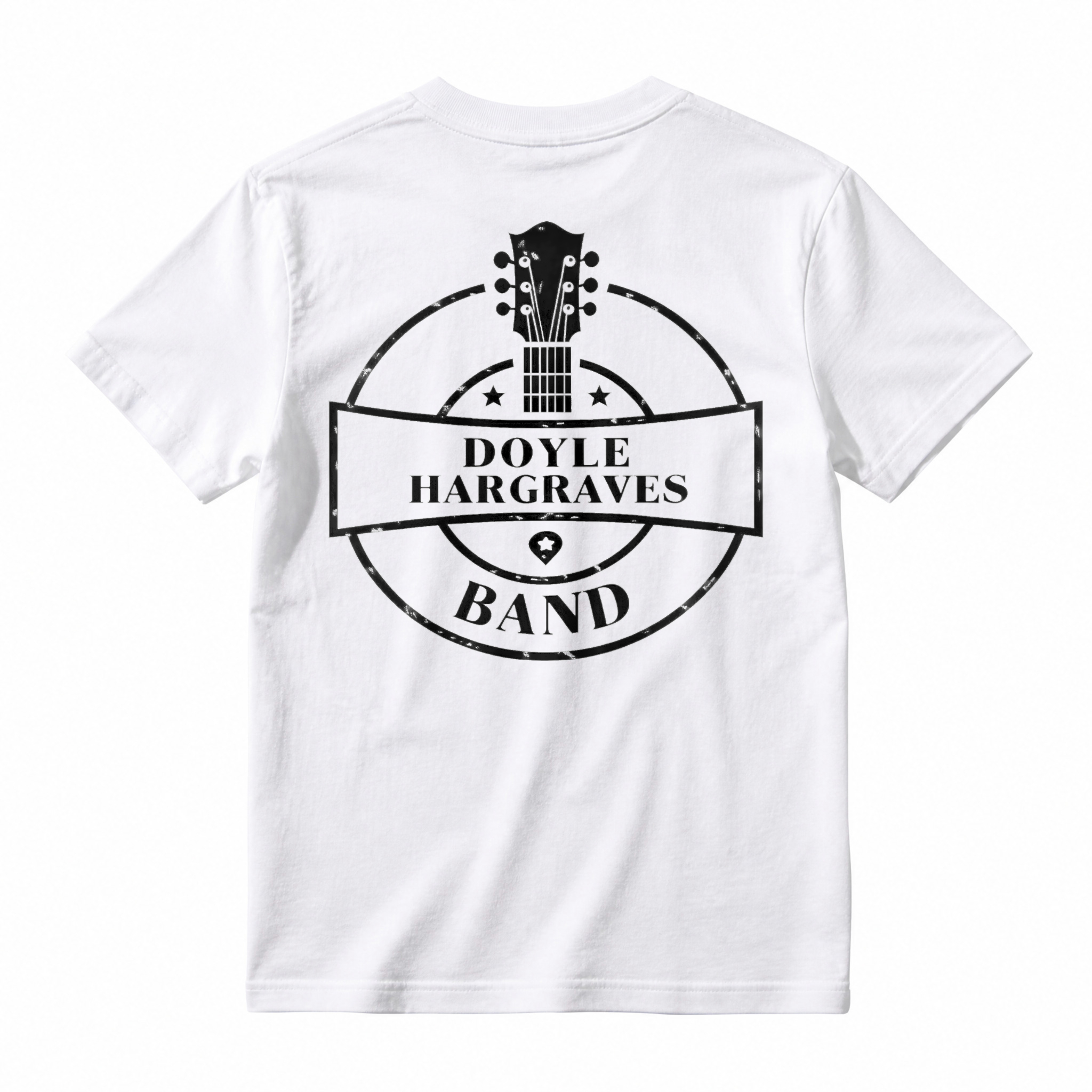 Doyle Hargraves Band Guitar Logo Graphic T-shirt