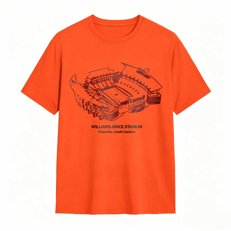 Williams Brice Stadium Columbia South Carolina T-shirt