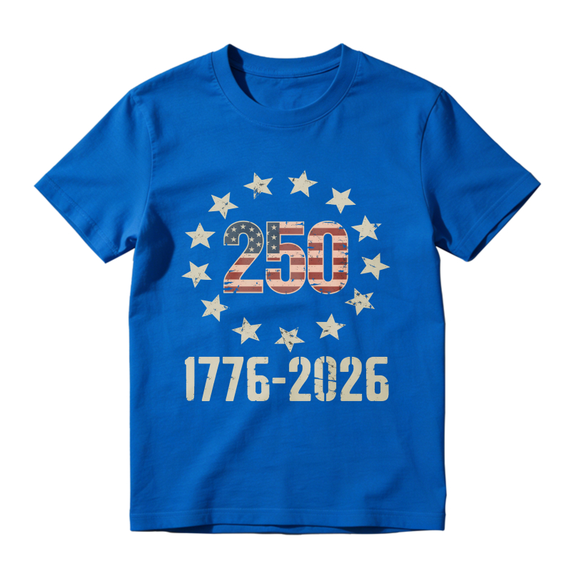 250th Anniversary 1776 2026 Stars Unisex Classic T-shirt