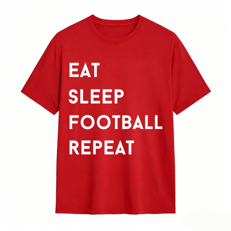 Eat Sleep Football Repeat Unisex Classic T-shirt