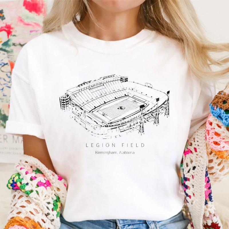 Legion Field Stadium Birmingham Alabama T-shirt