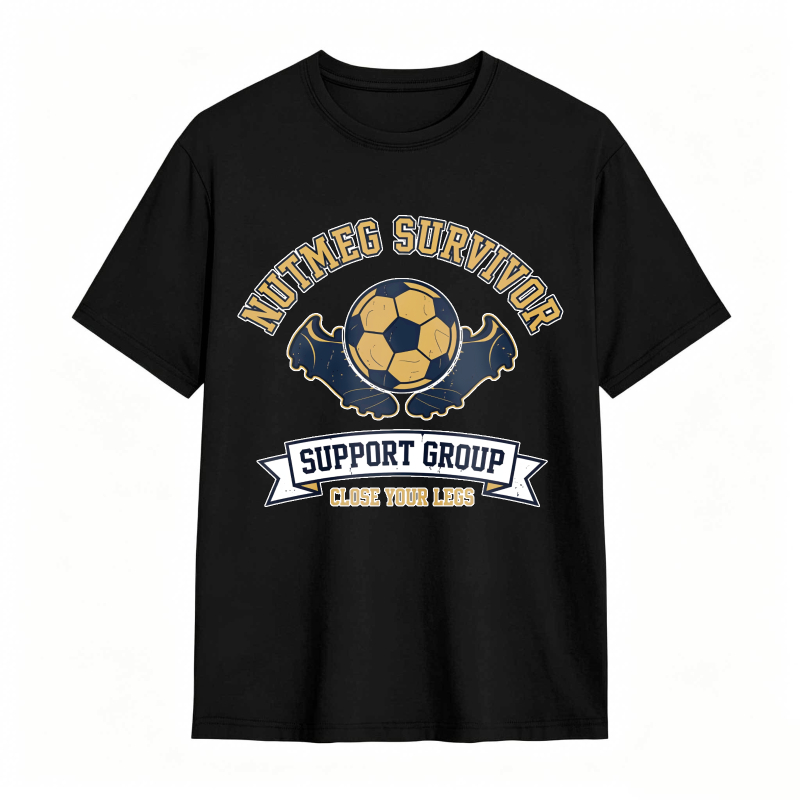 Nutmeg Survivor Support Group Soccer Ball Design Unisex Classic T-shirt