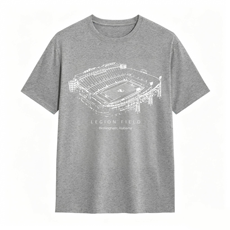 Legion Field Stadium Birmingham Alabama T-shirt