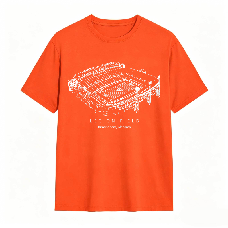 Legion Field Stadium Birmingham Alabama T-shirt
