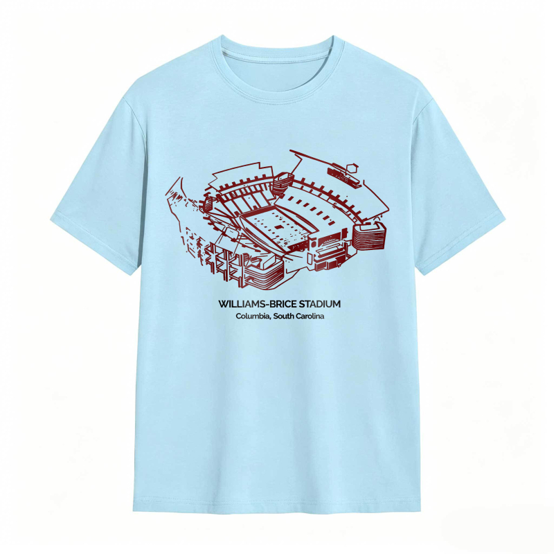 Williams Brice Stadium Columbia South Carolina T-shirt