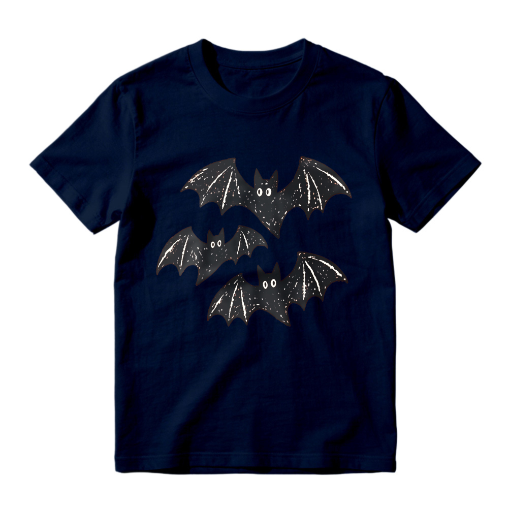 Starry Night Bat Silhouette Graphic Unisex Classic T-shirt