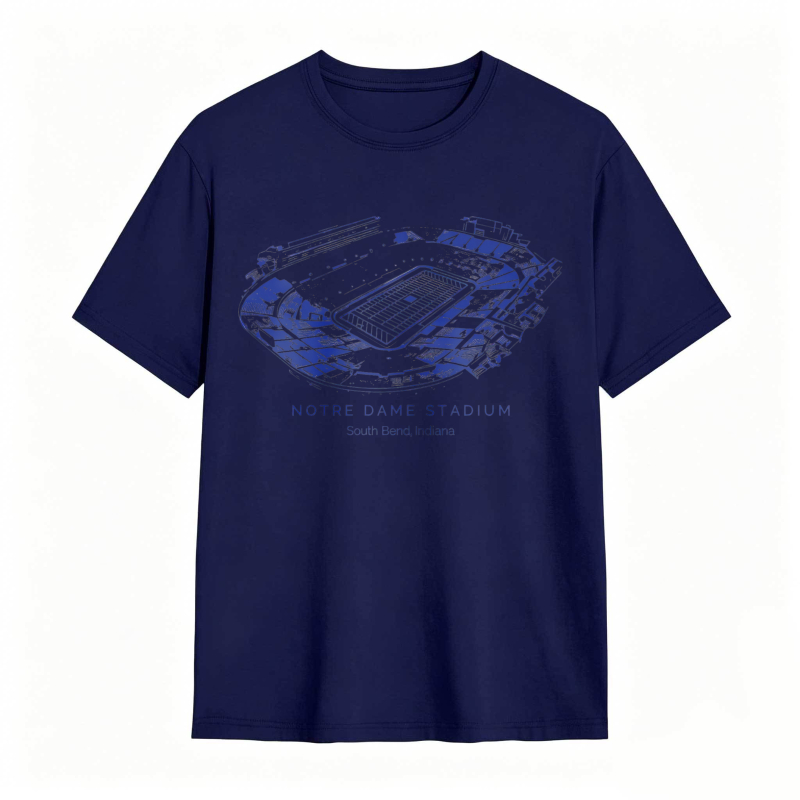 Notre Dame Stadium South Bend Indiana T-shirt