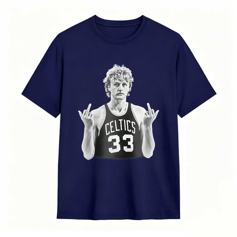 Larry Bird Celtics 33 Basketball Player Unisex Classic T-shirt