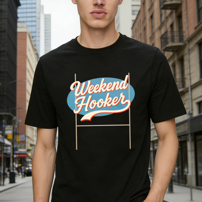 Weekend Hooker Sign Design Unisex Classic T-shirt