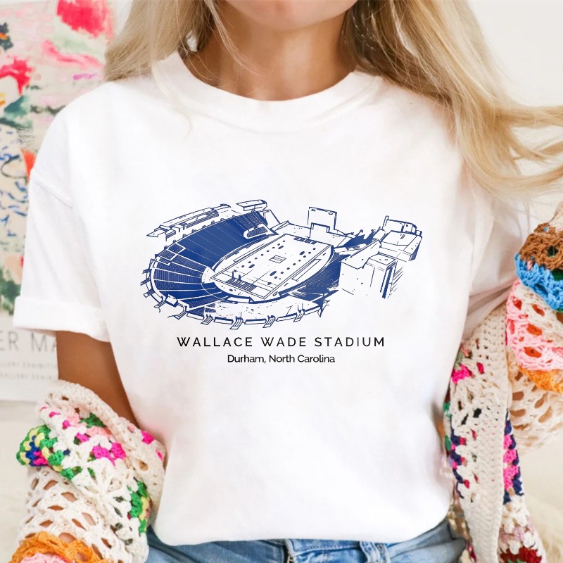 Wallace Wade Stadium Durham North Carolina T-shirt