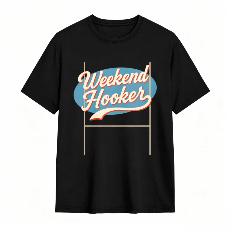 Weekend Hooker Sign Design Unisex Classic T-shirt