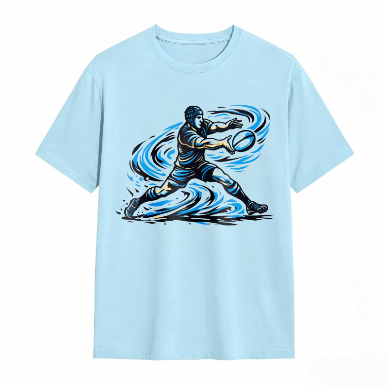 Water Elemental Warrior Design Unisex Classic T-shirt