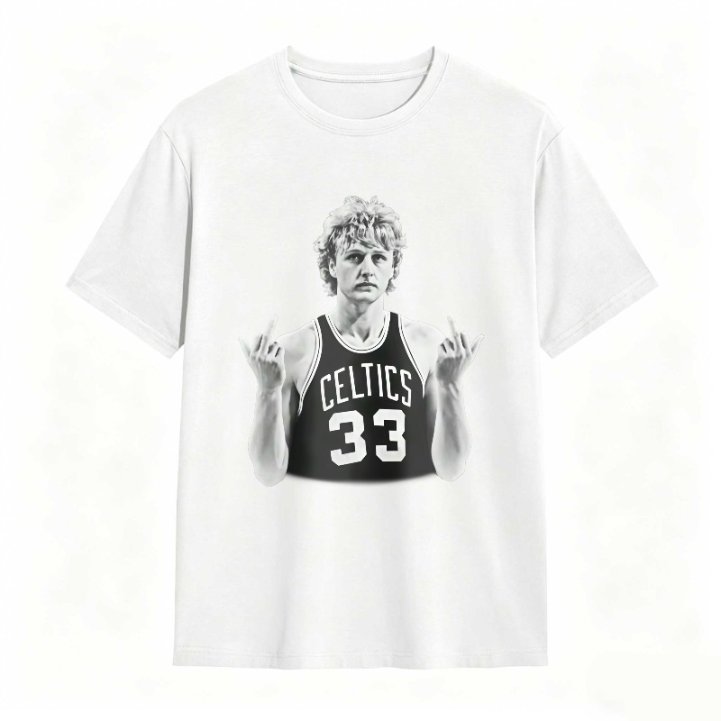 Larry Bird Celtics 33 Basketball Player Unisex Classic T-shirt