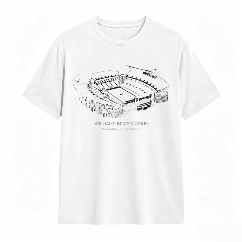 Williams Brice Stadium Columbia South Carolina T-shirt
