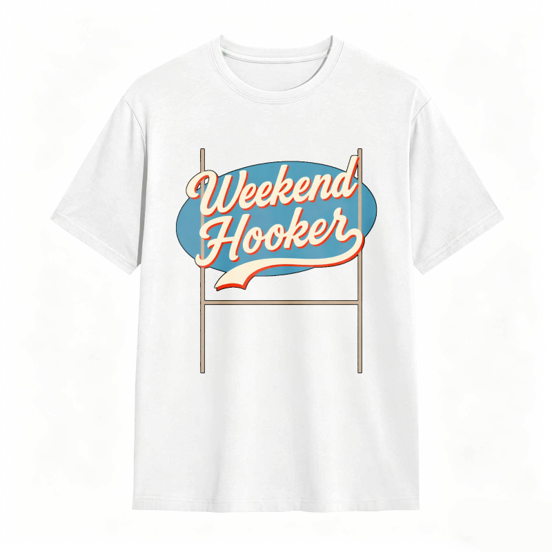 Weekend Hooker Sign Design Unisex Classic T-shirt