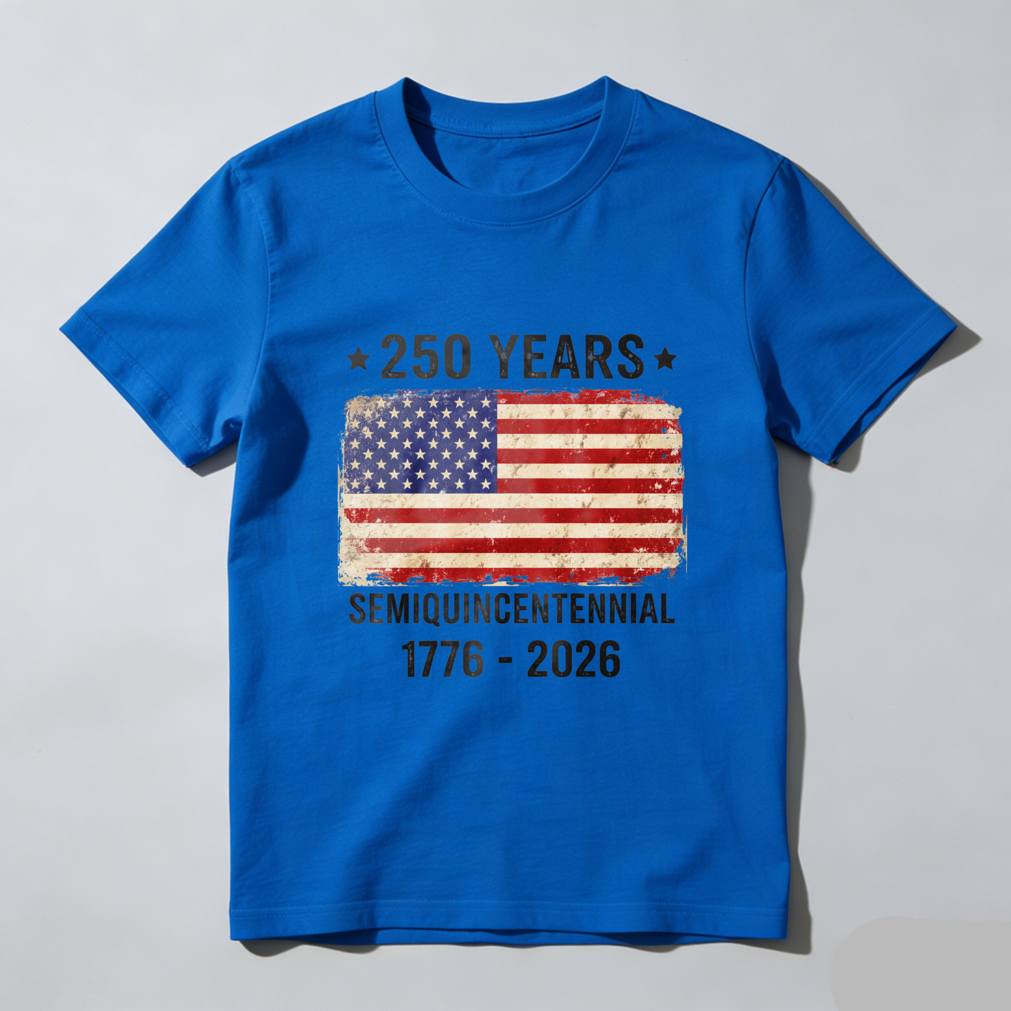 250 Years American Flag Semiquincentennial 1776 2026 Independence Day Celebration T-Shirt