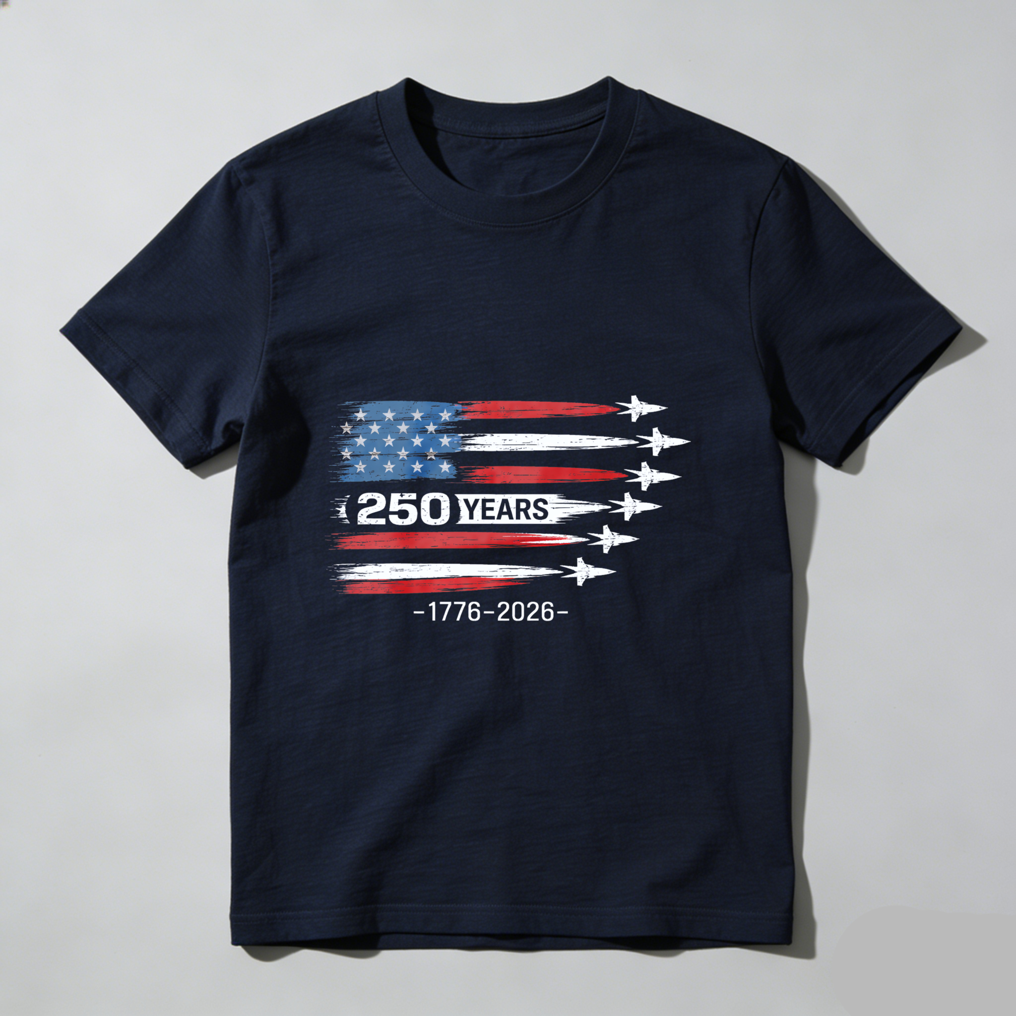 250 Years American Independence Anniversary Usa Flag 1776 2026 T Shirt