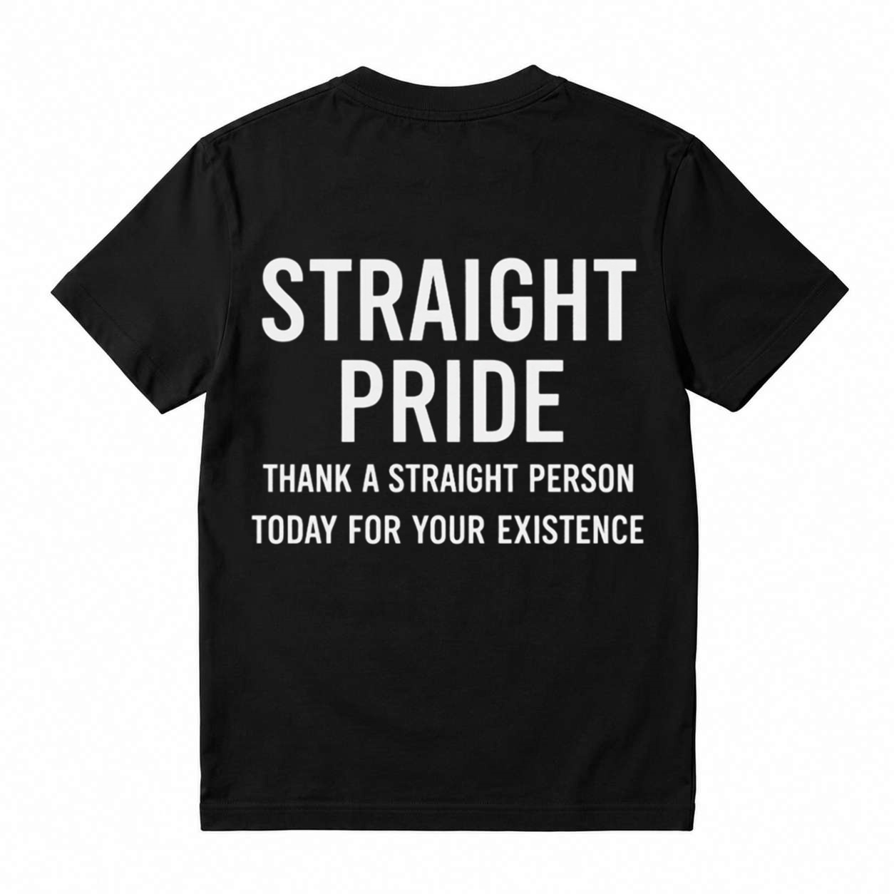 Straight Pride Thank A Straight Person Men’s T-Shirt