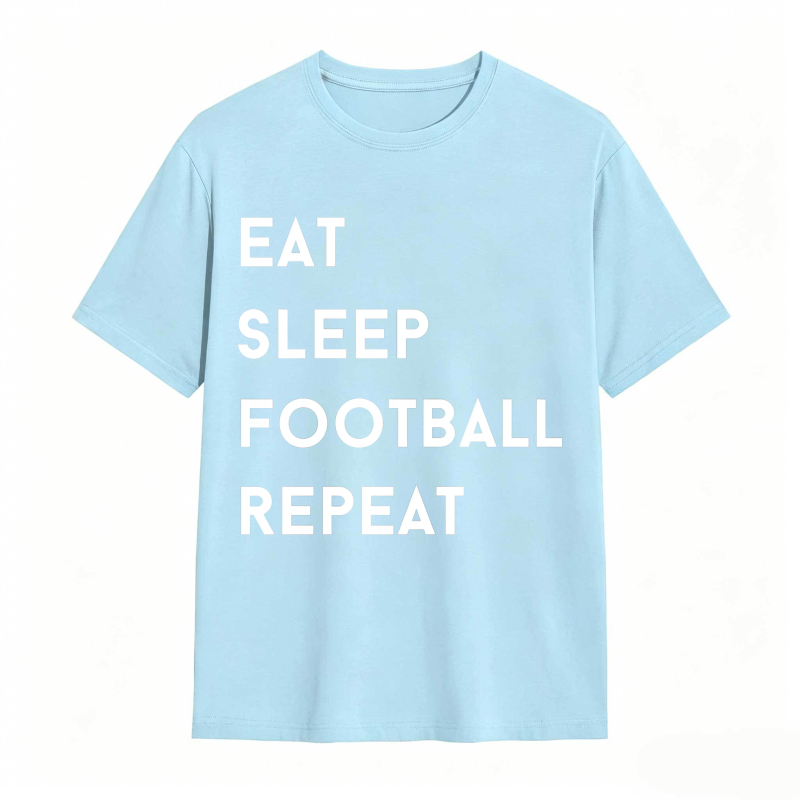 Eat Sleep Football Repeat Unisex Classic T-shirt