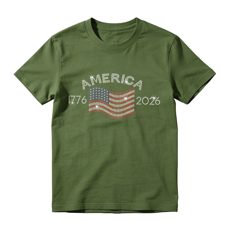 America Flag 1776 2026 Unisex Classic T-shirt