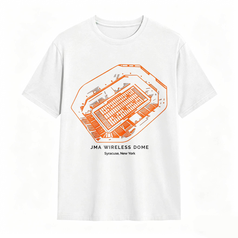 Jma Wireless Dome Syracuse New York Stadium Architecture T-shirt