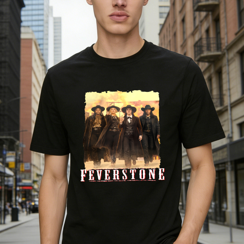 Feverstone Western Band Graphic Unisex Classic T-shirt