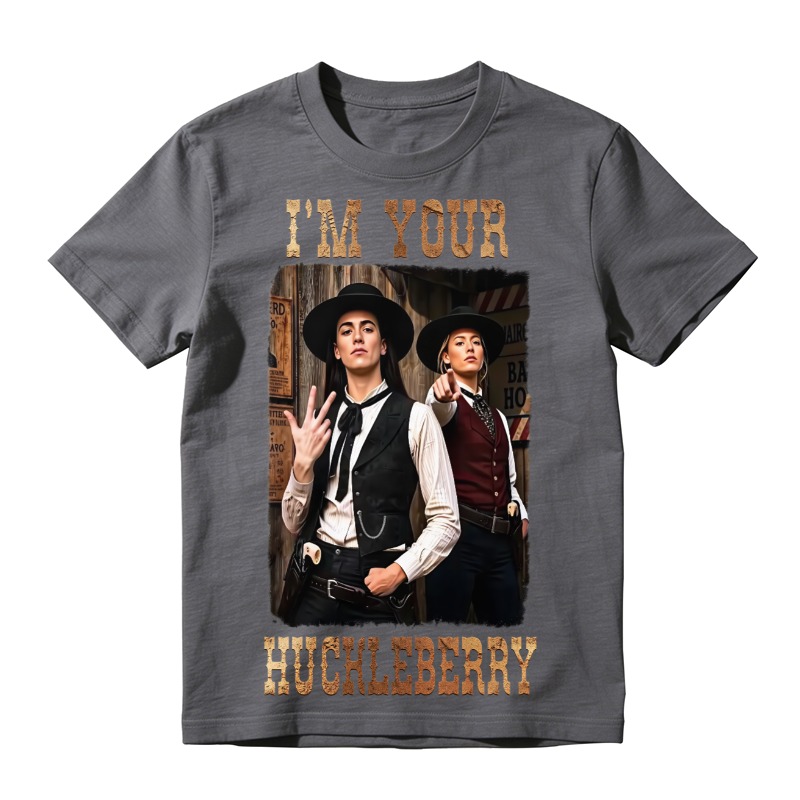 Sophie Cunningham & Caitlin Clark "I'm Your Huckleberry" T-Shirt 