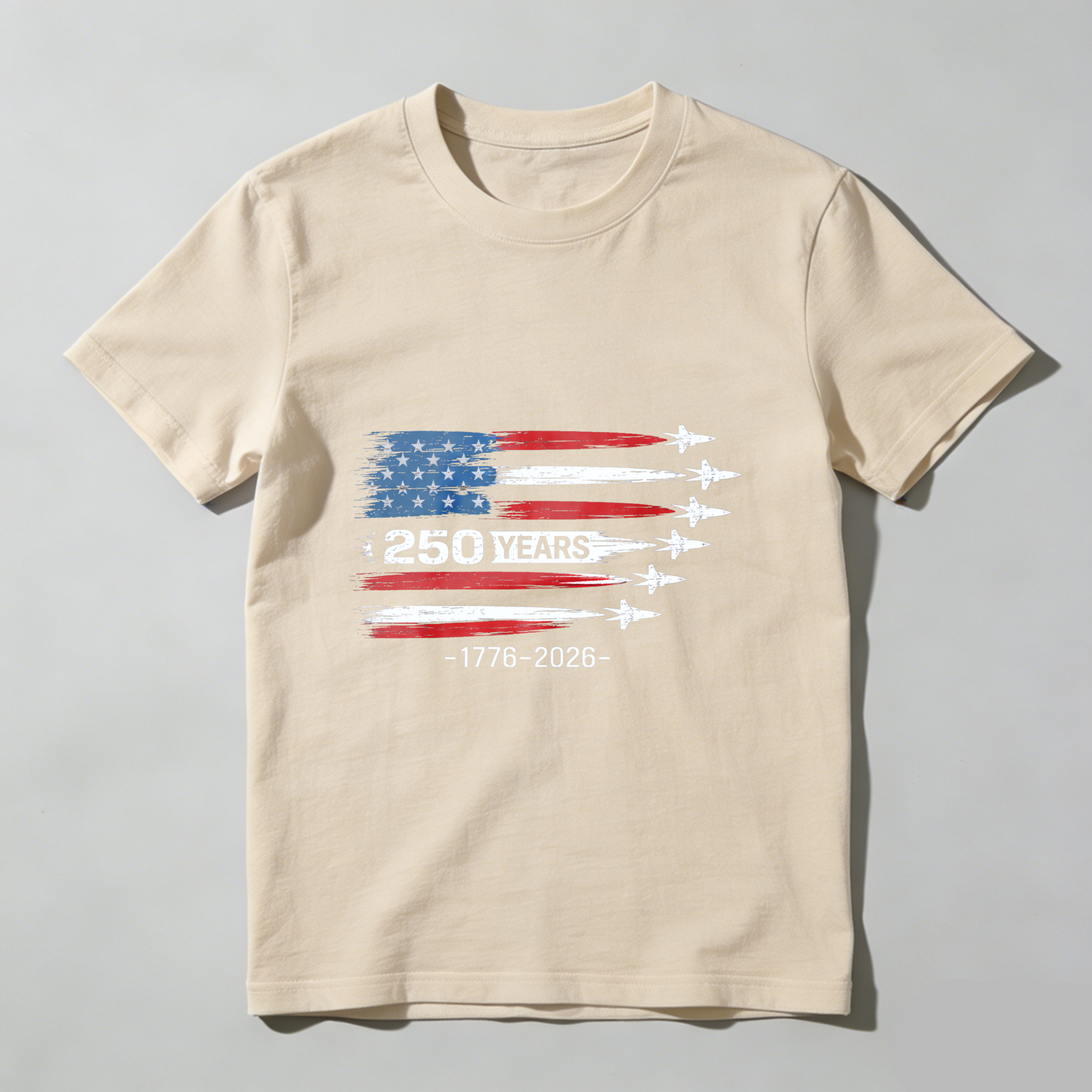 250 Years American Independence Anniversary Usa Flag 1776 2026 T Shirt