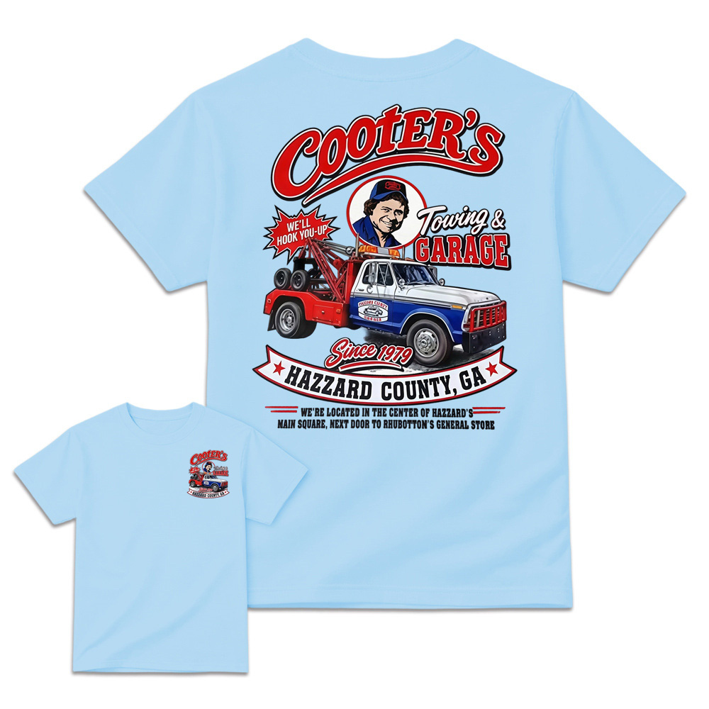 Cooter's Towing Dukes of Hazzard Movie T-shirt
